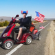 Image for article titled UK Man Tries To Ride Mobility Scooter Across The U.S.; Makes It 500 Miles
